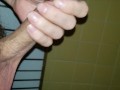 Guys can pee while hard!