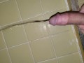 Guys can pee while hard!