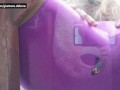 Debora shrinks, and do buutcrush underglass on her boyfriend's lover