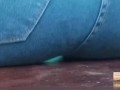 Step-mom Debora tease and do buttcrush to her tiny step son POV -Full video