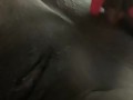 Dark pussy squirt