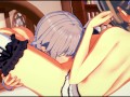 Isuzu Sento and Muse lick each other's pussies on the bed - Amagi Brilliant Park Hentai.