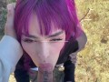 HOT ALT COUPLE ALMOST CAUGHT FUCKING OUTSIDE