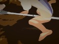 Jobless Reincarnation- Roxy moves her panties and fingers herself while listening to her hosts.
