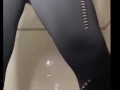 perfect ass and pussy Fitness model in tight leggings showing workout (Jennyfer Queen)