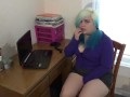 Secretary Caught Masturbating gives bj to boss pov roleplay FREE PREVIEW