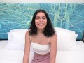 Sexy 18yr old newbie sucks cock in this porn
