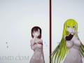 MMDR18 Misaki And Misaka - Lamb White Stage 1316