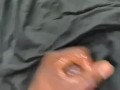 Horny BBC first nut of the day