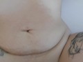 Tattooed Curvy Milf with Glasses and Big Tits fucked hard in Bed POV