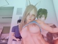 Guy watches his girlfriend being fucked by his best friend | kitchen sex [3d hentai uncensored]