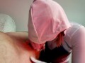 Spider-Gwen Blowjob and Cock Worship