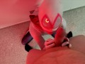 Spider-Gwen Blowjob and Cock Worship
