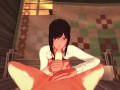 Sasha Blouse swallows cum then gets a facial (Attack on Titan Hentai)