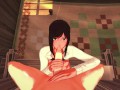Sasha Blouse swallows cum then gets a facial (Attack on Titan Hentai)