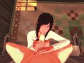Sasha Blouse swallows cum then gets a facial (Attack on Titan Hentai)