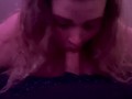 Hot bbw blowjob swallow
