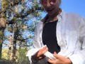HOT BITCH makes SQUIRT EXPLOSION on the VOLCANO | LaraJuicy
