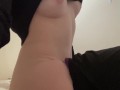 Spreading my cheeks and Spanking my ass red waiting to be fucked