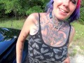 Chassidy Lynn - 4k, Smoking Milf, Public, Horny Milf Cant Wait To Pull Over And Fuck