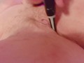 Playing With My Electric Toothbrush and Eating My Cum