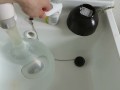 洗面所でコンドームに水を入れたら破裂した