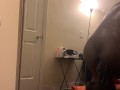 Mr. Hankey L Seahorse Dildo! Straight black man rides huge monster toy for 1st time!