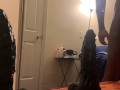 Mr. Hankey L Seahorse Dildo! Straight black man rides huge monster toy for 1st time!