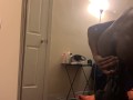 Mr. Hankey L Seahorse Dildo! Straight black man rides huge monster toy for 1st time!