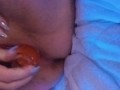 Milf is too tight to put Jellyfish Egg in Pussy