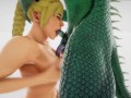 Monster Fucks Busty Blonde 3D