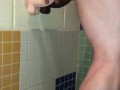 Fantasy-Wish my wife would join me in this public shower Sucking & Fucking Ass to Mouth with Dildos 