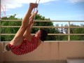 Depraved housewife swinging without panties on a swing FULL VIDEO