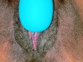 The magic wand  (close up solo ebony masturbation)