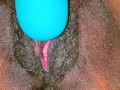 The magic wand  (close up solo ebony masturbation)