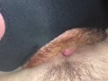 POV Oral Sex on each other leads to him cumming in her mouth while in the back seat of their suv