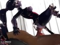 Widowmaker riding cock like a spider Deep anal [Grand Cupido]( Overwatch )