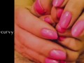 Blonde licks her own toe with feet play! 