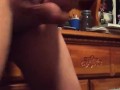 Rich handjob until I cum on my body