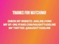 Chilling and smoking while ignoring you by Naughty Adeline