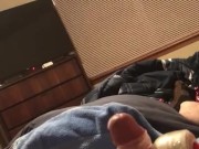 Wand helps me explode into a huge cumshot