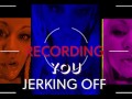 The Shemale Records you jerking to save for her porn collection SHEMALE JOI