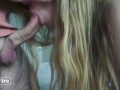 Mia Fire in fiery robes gets cum on her ass