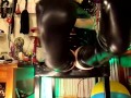 4KHD LatexDominatrix SPH Humiliation ClitDickJOI LatexDress Stocking FeetWorship&Glove PussyFingerin