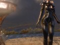 Black Latex Catsuit