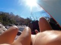 Nude Outdoor Hike & Fucking in the Sun