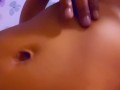 Touching myself.. SILKY BROWN SKIN