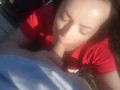 ПОДРУГА ЖЕНЫ НЕЖНО СОСЕТ НА ПРИРОДЕ