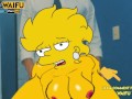 ADULT LISA SIMPSON PRESIDENT - 2D Cartoon Real hentai #2 DOGGYSTYLE Big ANIMATION Ass Booty Cosplay