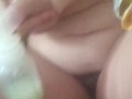 Milkymama pumps tits in front of roommate